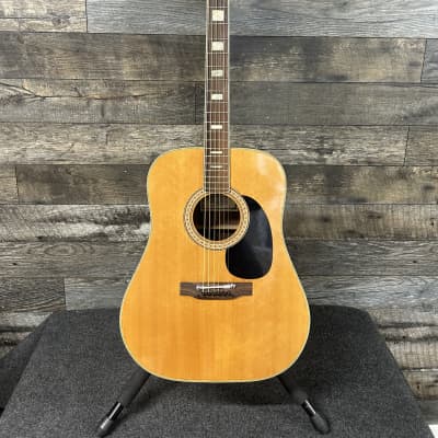 Vintage 1970’s MIJ Angelica Handmade 6810 Acoustic Guitar Made In Japan for sale