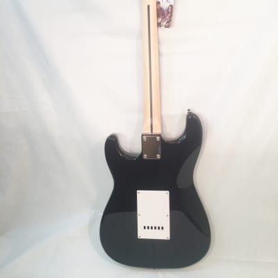Stadium Strat Style Electric Guitar NY9303 NEW Black Quality Hardware-w/Shop Setup image 4