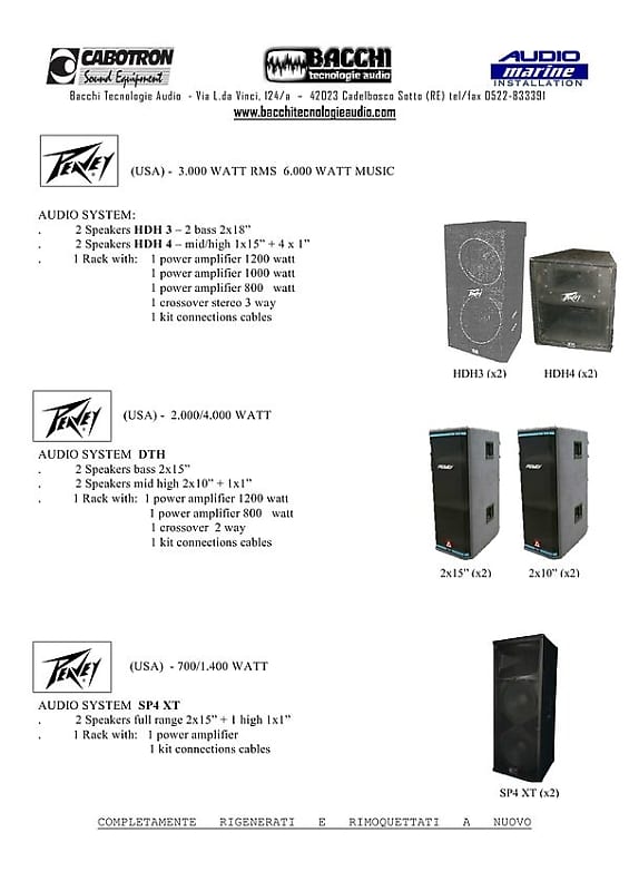 Peavey sp4xt store