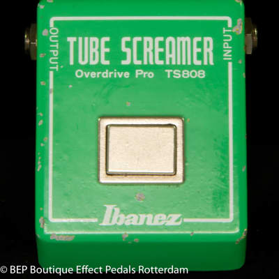 Ibanez TS-808 Tube Screamer with JRC4558D op amp, 1981 s/n 170086 Japan image 4