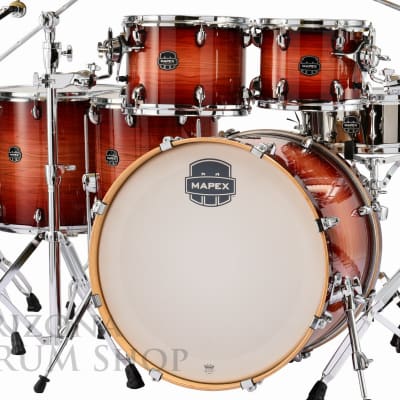 Mapex ARMORY 6 pc. Studioease  Shell Pack , Redwood Burst, In Stock! image 4