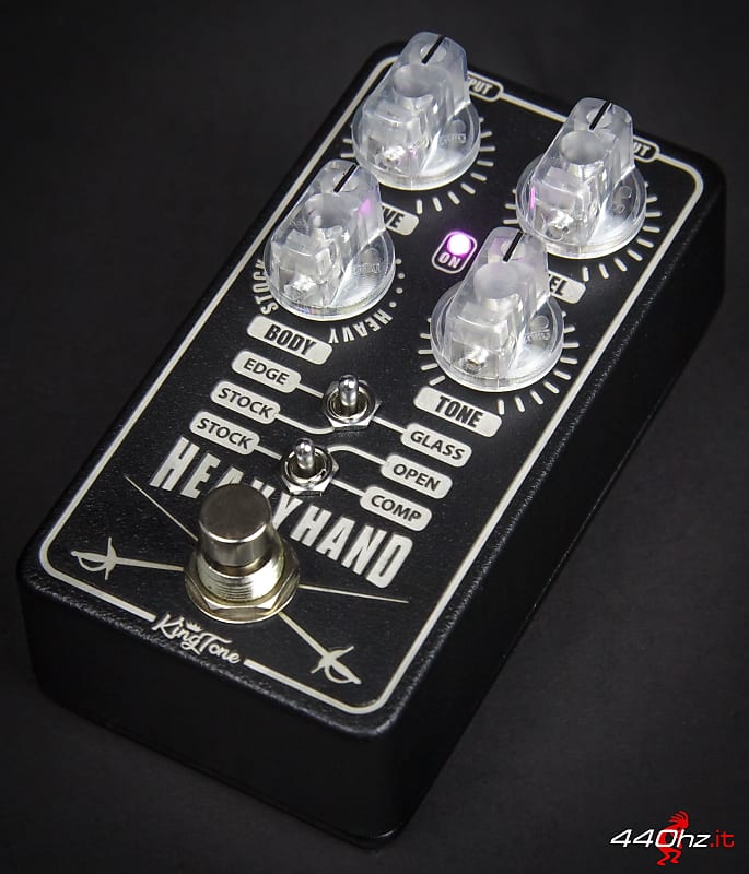 King Tone Guitar HeavyHand Heavy Hand Overdrive - The Side 