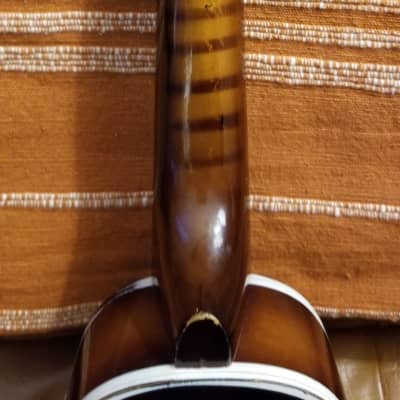 Kay N-1 Electric Mandolin 1950s USA Tiger Burst image 6