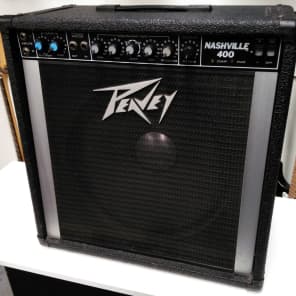 1980s PEAVEY Vintage NASHVILLE 400 Guitar AMP Amplifier 15