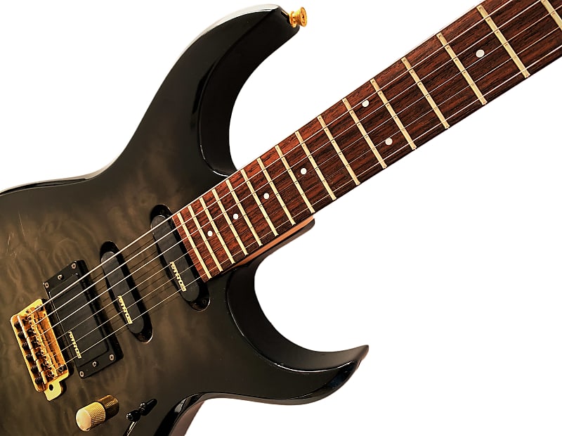 Vintage Guitar Fernandes FGZ 420 Gold Tone Hardware Made In Vintage Guitar Fernandes FGZ 420 Gold Tone Hardware Made In