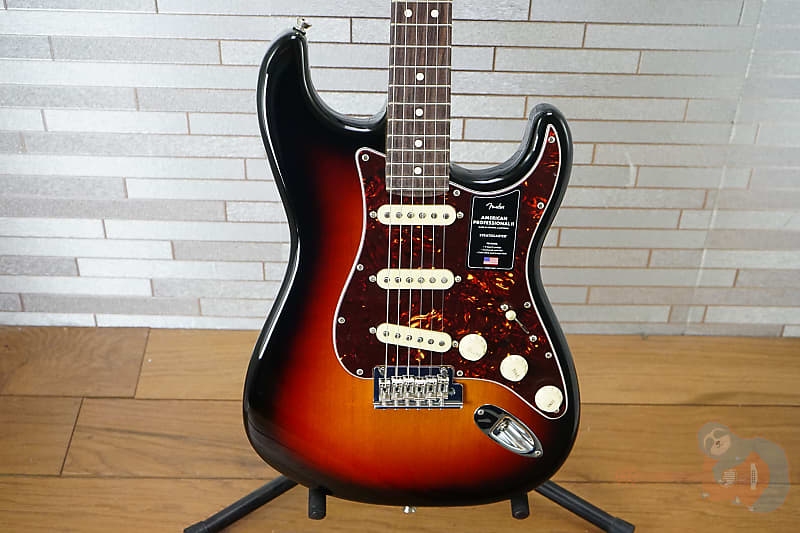 Fender American Professional II Stratocaster with Rosewood Fretboard - 3-Color Sunburst image 1