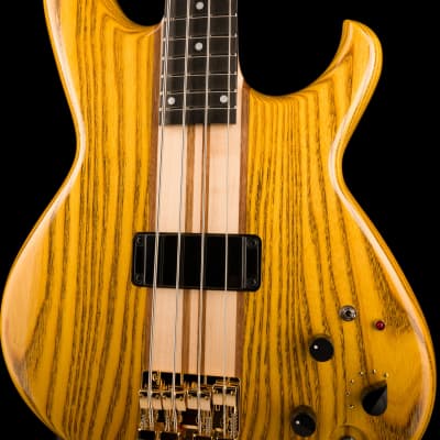 Aria Pro II SB-1000B Reissue 4-String Electric Bass Guitar Made in Japan Oak Natural with Gig Bag image 6