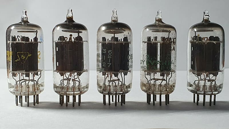 Sylvania 12AX7 NOS Long-Plate preamp tubes ( ECC83 / 7025 ) | Reverb