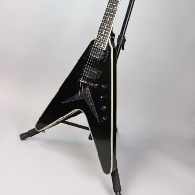 Epiphone Dave Mustaine Flying V Custom Black Metallic | Reverb