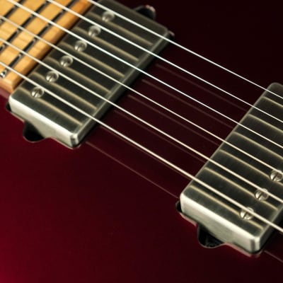 Suhr Eddie's Guitars Exclusive Roasted Modern - Black Cherry Metallic image 14