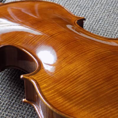 Handmade Soloist level Violin, 2022 Dark Brown, Built in USA by Crow Creek Fiddles image 12
