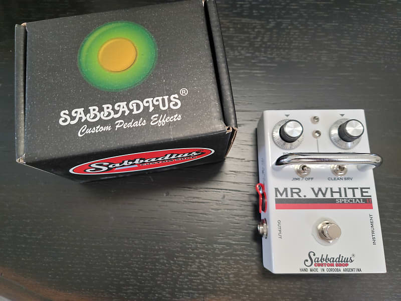 Sabbadius Mr White SRV クリーンブースター SRV風ブースター Sabbadius Mr White II | BuyJapanの今日の