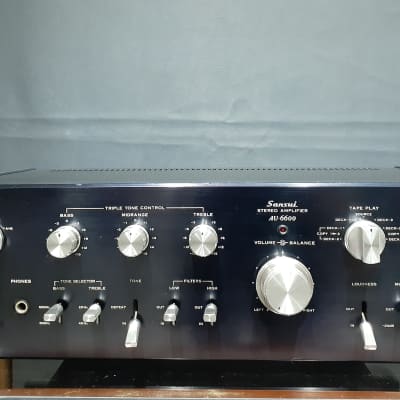 Sansui Au-6600 Stereo Amplifier Operational | Reverb