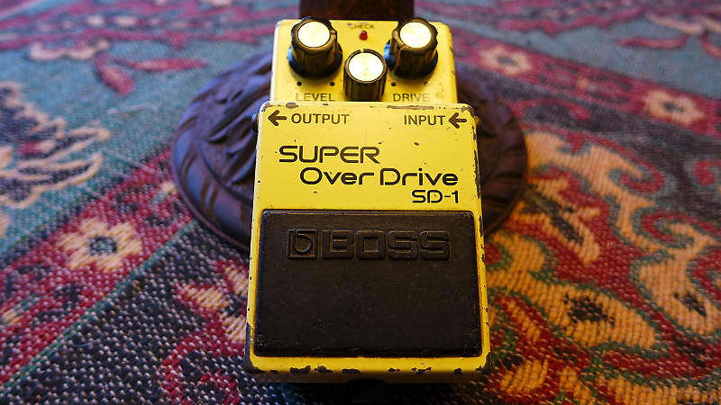 BOSS SD-1 Super Overdrive 1984 - (Made in Japan)