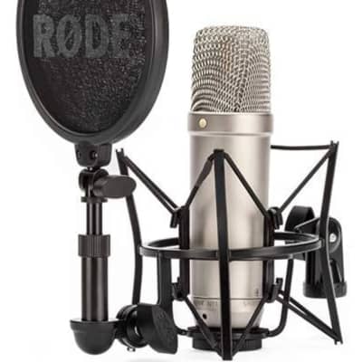 RODE NT1-A Large Diaphragm Cardioid Condenser Microphone 2002 - Present - Silver