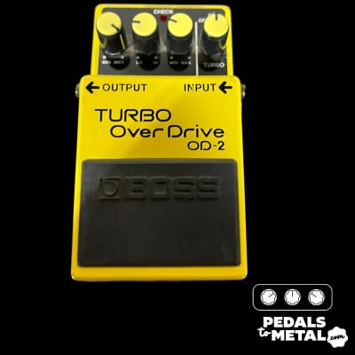 Reverb.com listing, price, conditions, and images for boss-od-2r-turbo-overdrive