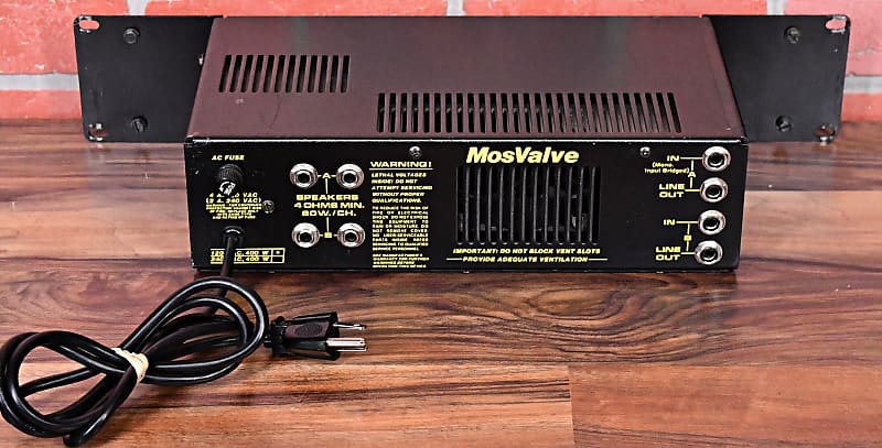 Tube Works MosValve MV 962 Rack Mounted Stereo Power Amp