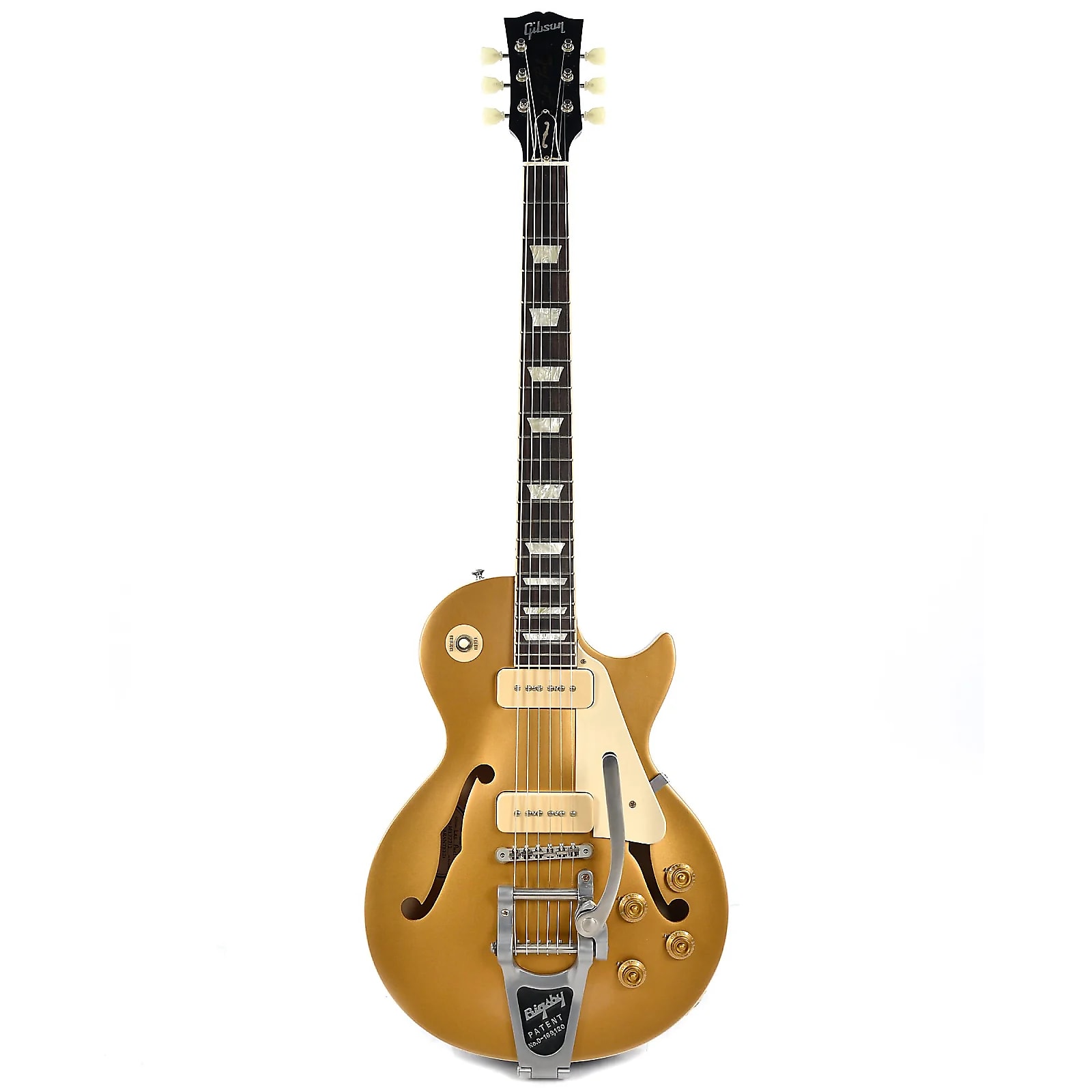 Gibson Memphis ES-Les Paul P-90 Goldtop VOS | Reverb