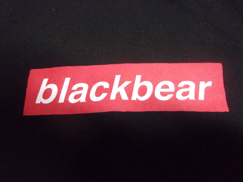 RARE Black Bear Concert T Shirt Men's adult Small new old stock band tee black image 1
