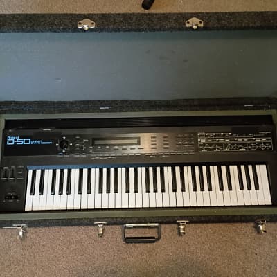 Roland D-50 61-Key Linear Synthesizer 1987 - 1992 - Black
