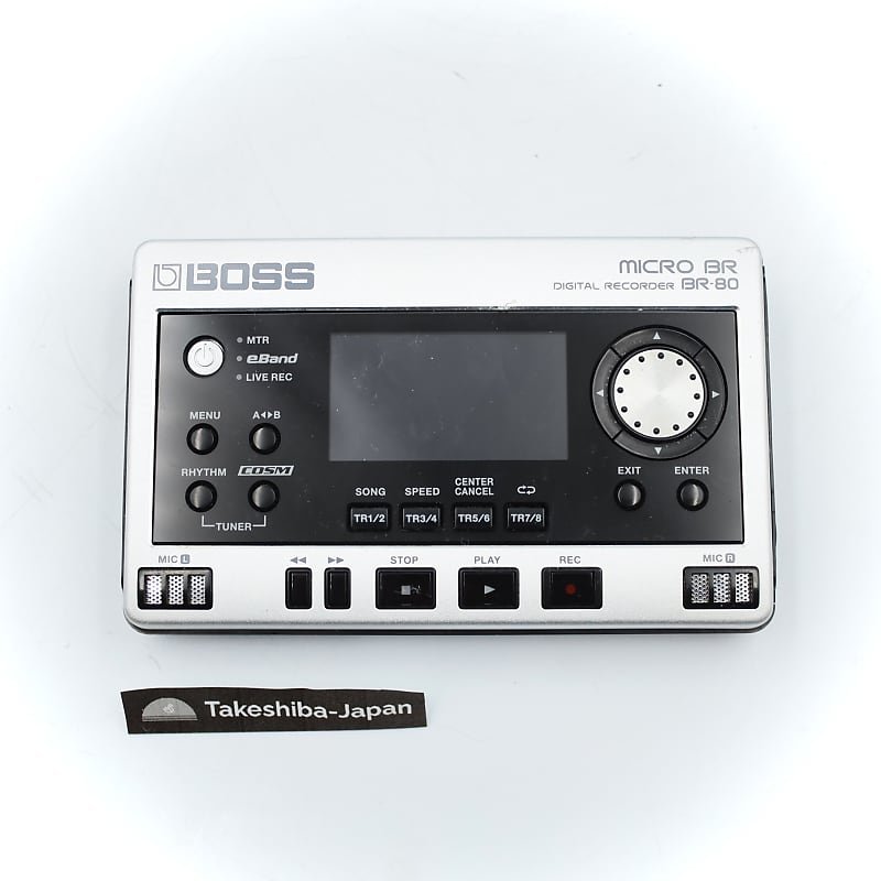 Boss BR-80 Micro BR Digital Recorder With 8GB SD Card