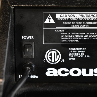 (14712) Acoustic AG120S Acoustic Guitar Amp image 8
