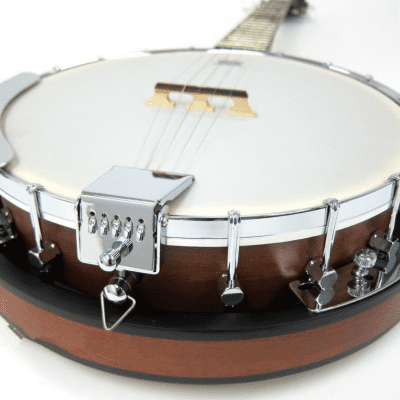 Trinity River PRB200 Prairie Star Full Size 5-String Banjo with Deluxe Padded Carrying Bag image 2