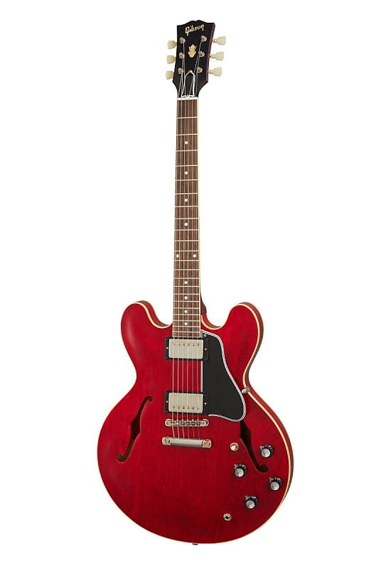 Gibson 1961 ES-335 VOS Reissue Semi Hollow Body Guitar - Sixties Cherry image 1