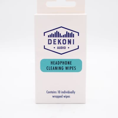 Dekoni Audio Headphone Cleaning Wipes - 10 Pack image 2