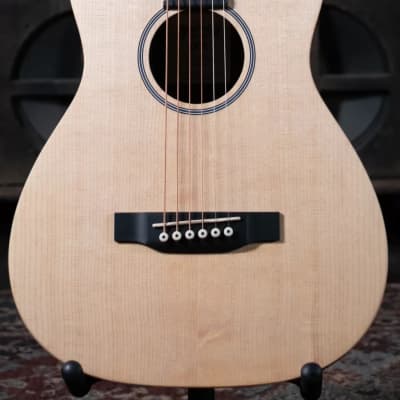 Martin LX1E Little Martin Acoustic/Electric Guitar - Natural with Gig Bag image 3