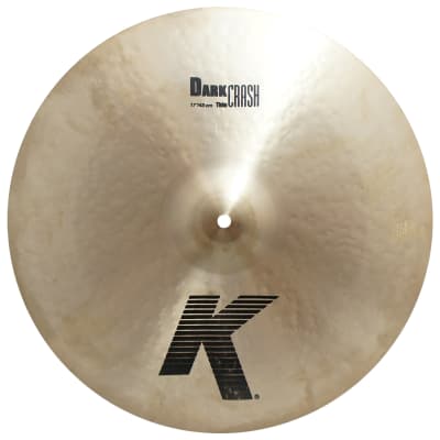 Zildjian 17" K Zildjian Dark Crash Thin Drumset Cast Bronze Cymbal with Low to Mid Pitch and Medium Sustain K0903 image 2