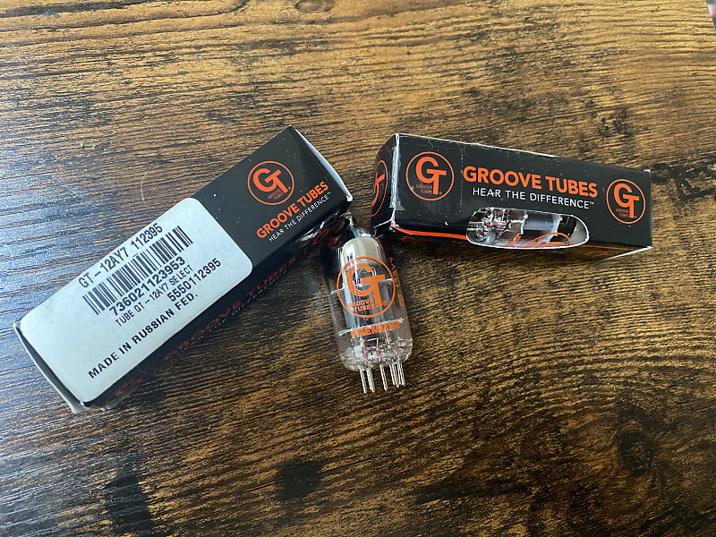 真空管3本セットGROOVE TUBESECC83 Sセレクト