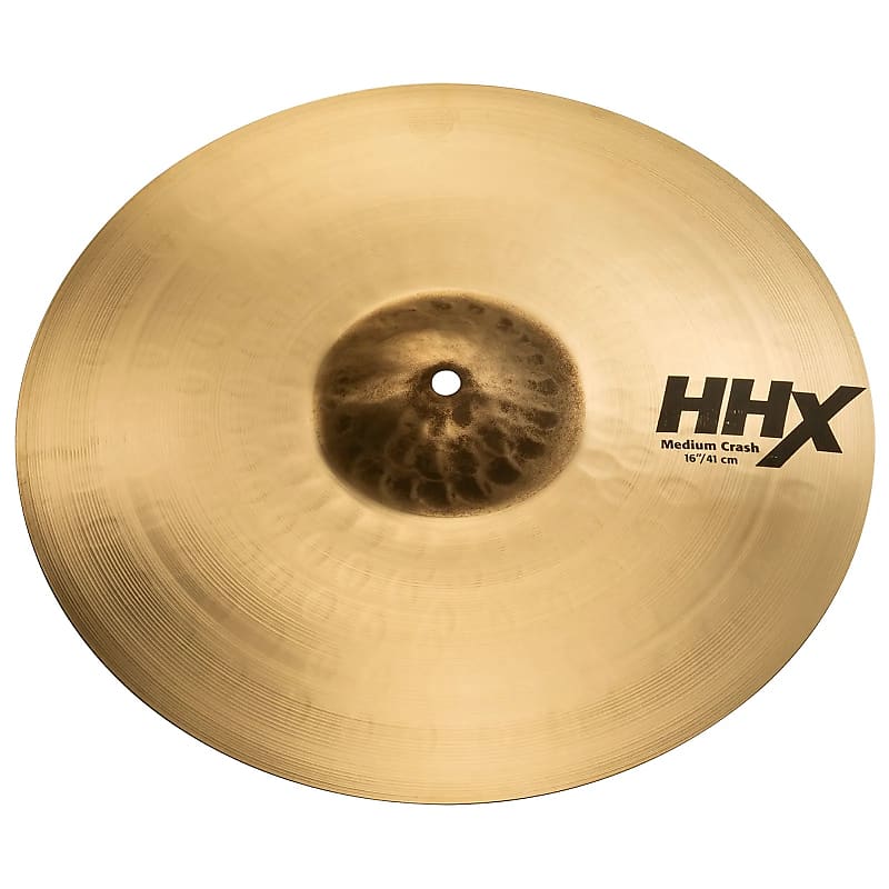Sabian 16" HHX Medium Crash Cymbal image 1