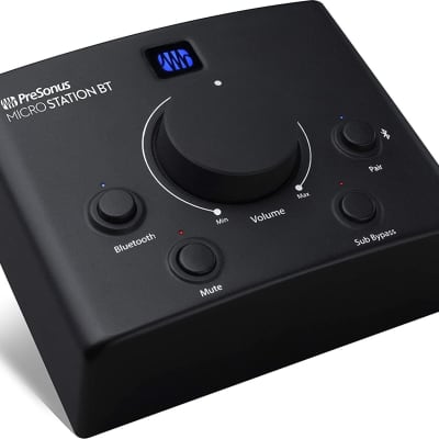 PreSonus MicroStation BT 2.1 Monitor Controller with Bluetooth Connectivity image 3