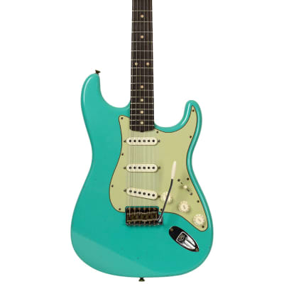 New Fender Custom Shop Limited '62-'63 Stratocaster Journeyman Aged Sea Foam Green image 7