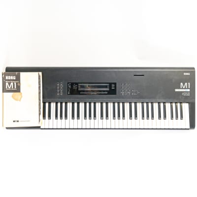 Korg M1 61-Key Synth Keyboard Workstation with Manual