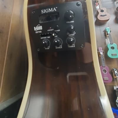 Sigma SF28CE Acoustic Electric Guitar image 4