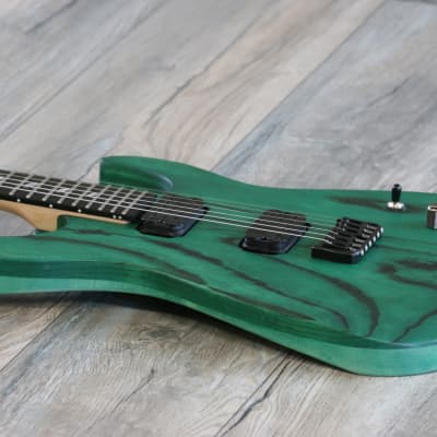 Unplayed! Caparison Dellinger II FX-AM Electric Guitar Dark Green Matt + OSSC image 4