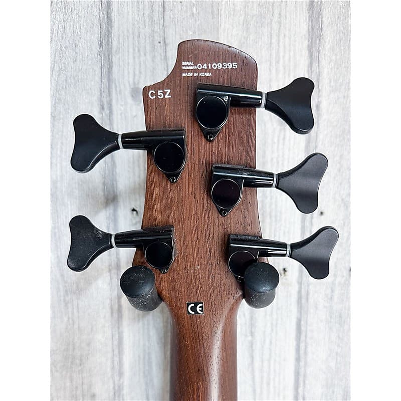 Cort Artisan Bass C5Z Bass, Zebrano Antique Brown Burst, Second