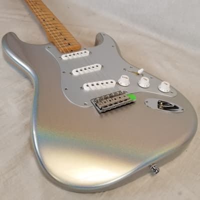 Fender H.E.R. Stratocaster Electric Guitar, Maple Fingerboard, Chrome Glow W/Bag image 5
