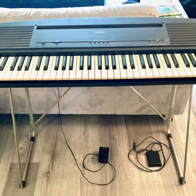 ORIGINAL 90s YAMAHA YPR-20 KEYBOARD + STAND + PEDAL! VG CONDITION!