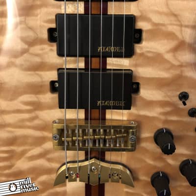 Alembic Further FLG6 Quilted Maple / Purpleheart 2011 w/ OHSC image 10