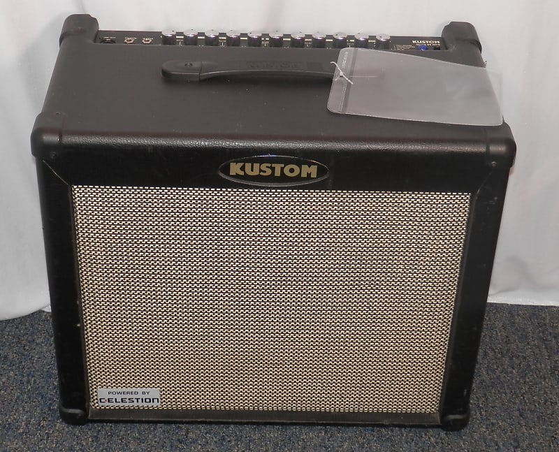 Kustom Quad 65 DFX 2channel 1x12 guitar combo amp used Reverb