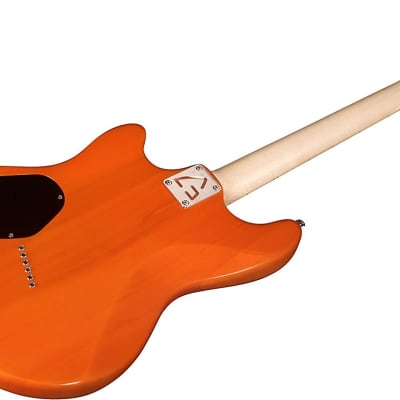 Guild Surfliner Solidbody Electric Guitar - Sunset Orange image 7