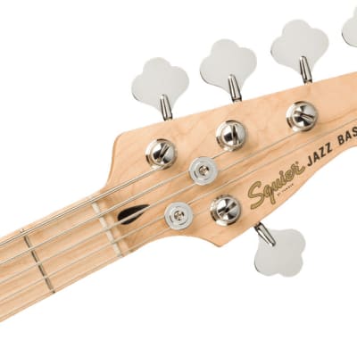 Squier Affinity Series Jazz Bass V 5 String Bass Guitar -  Olympic White image 6
