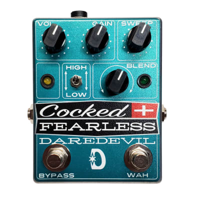 Daredevil  Cocked & Fearless - Wah and Distortion for sale