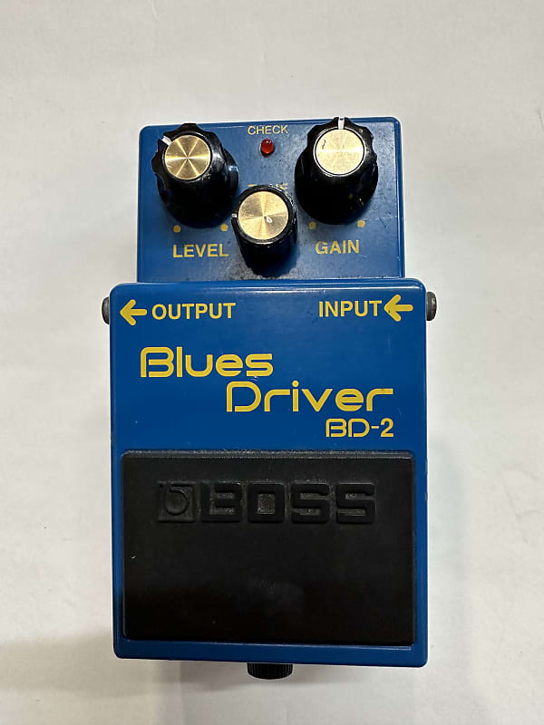 Boss BD-2 Blues Driver (Silver Label) 1995 - Present - Blue - no box