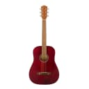 Fender FA-15 3/4 Scale Acoustic w/Gig Bag, Red