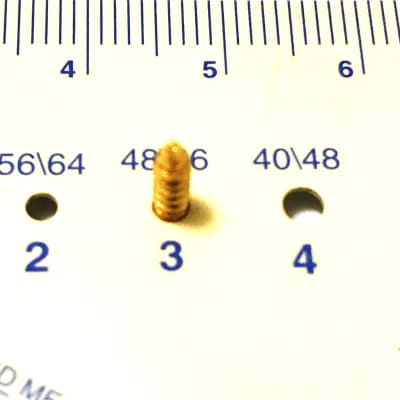 Pickguard Screws Gibson Size #3 x 3/8" Gold 20pc image 5