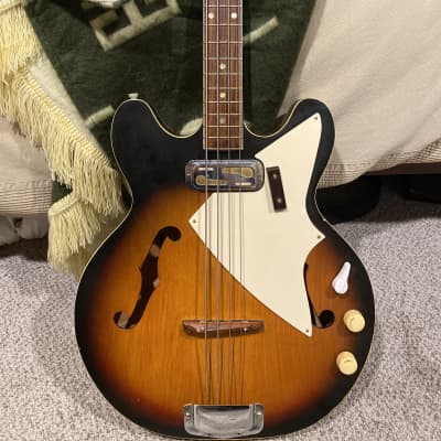 Harmony H22 Bass 1960s - Sunburst for sale